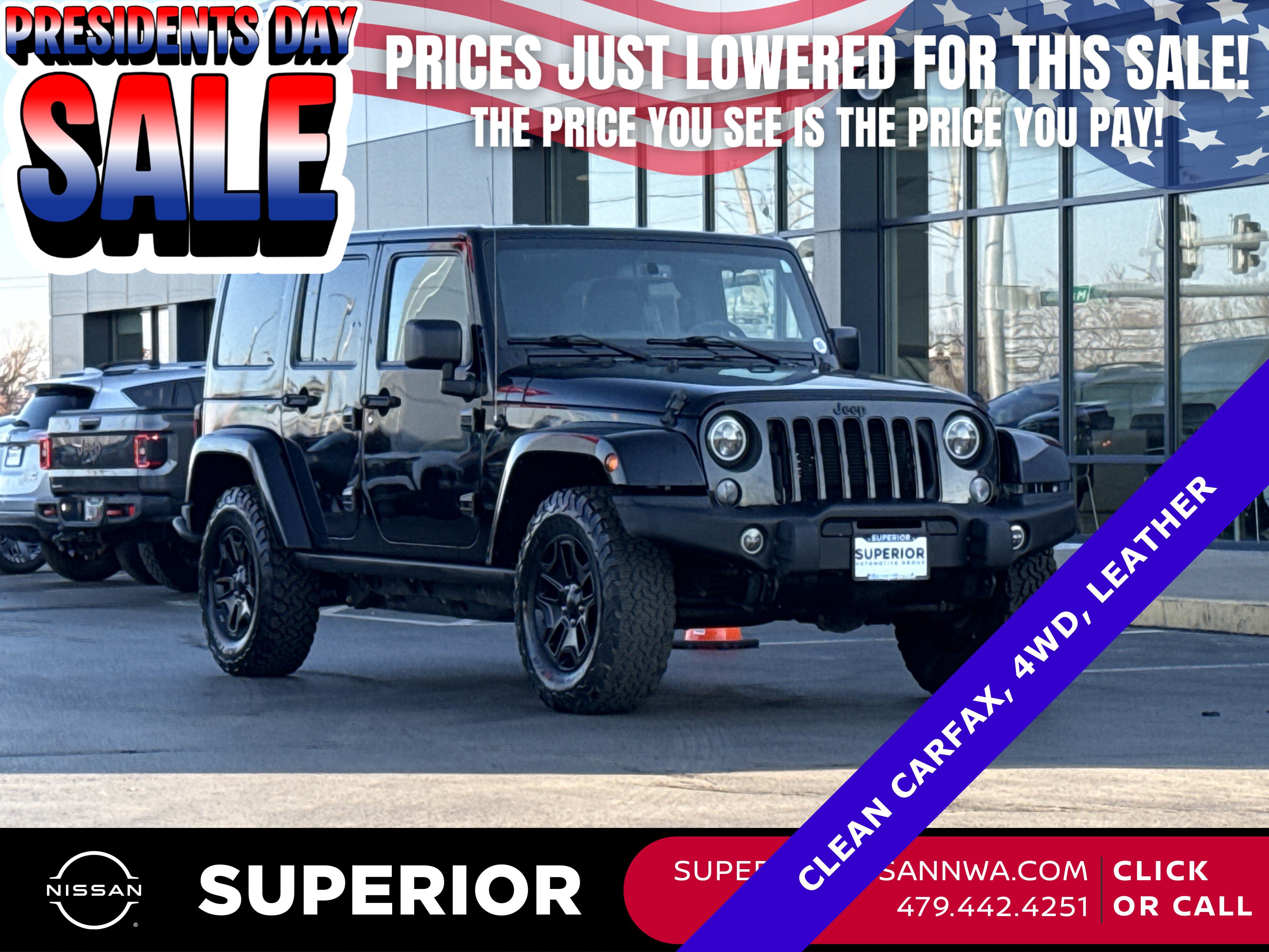 2016 Jeep Wrangler Unlimited Backcountry