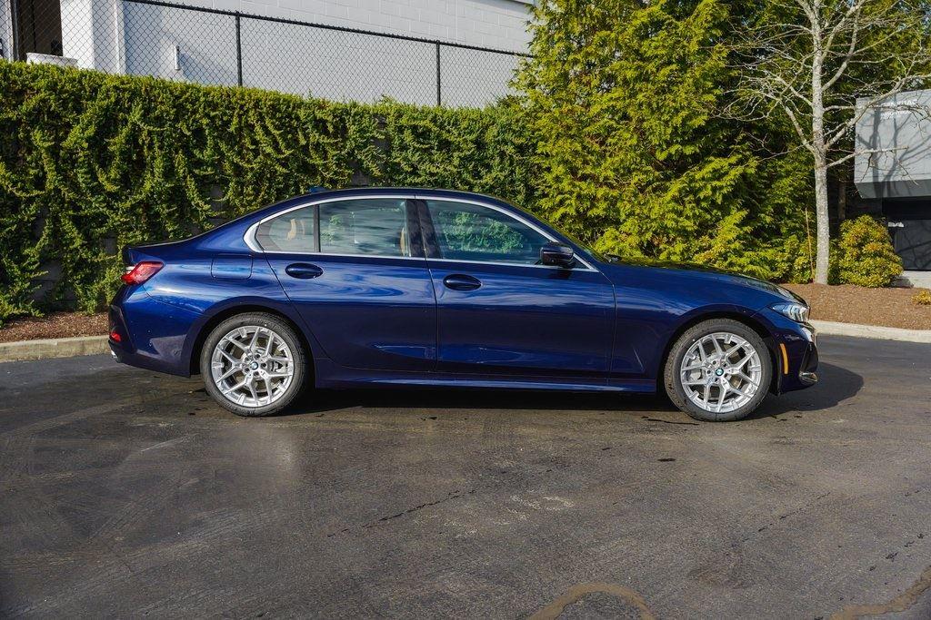 New 2025 Tanzanite Blue II Metallic BMW 330i xDrive image 2