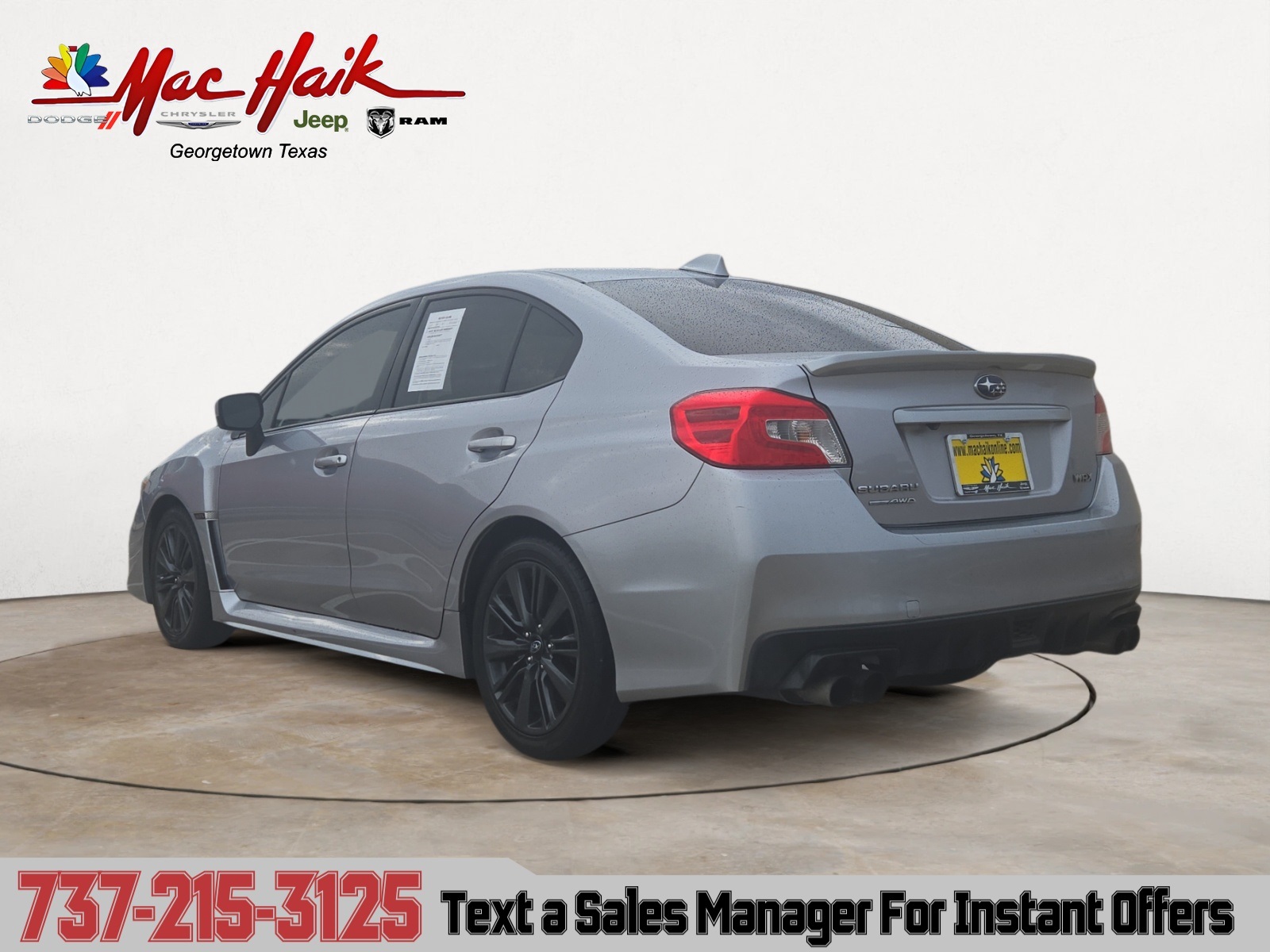 2018 Subaru WRX Base photo 3