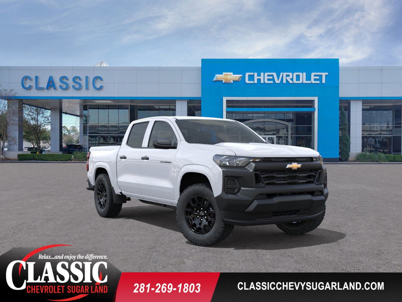 2026 Chevrolet Colorado WT White at Classic Elite Chevrolet Hwy 6