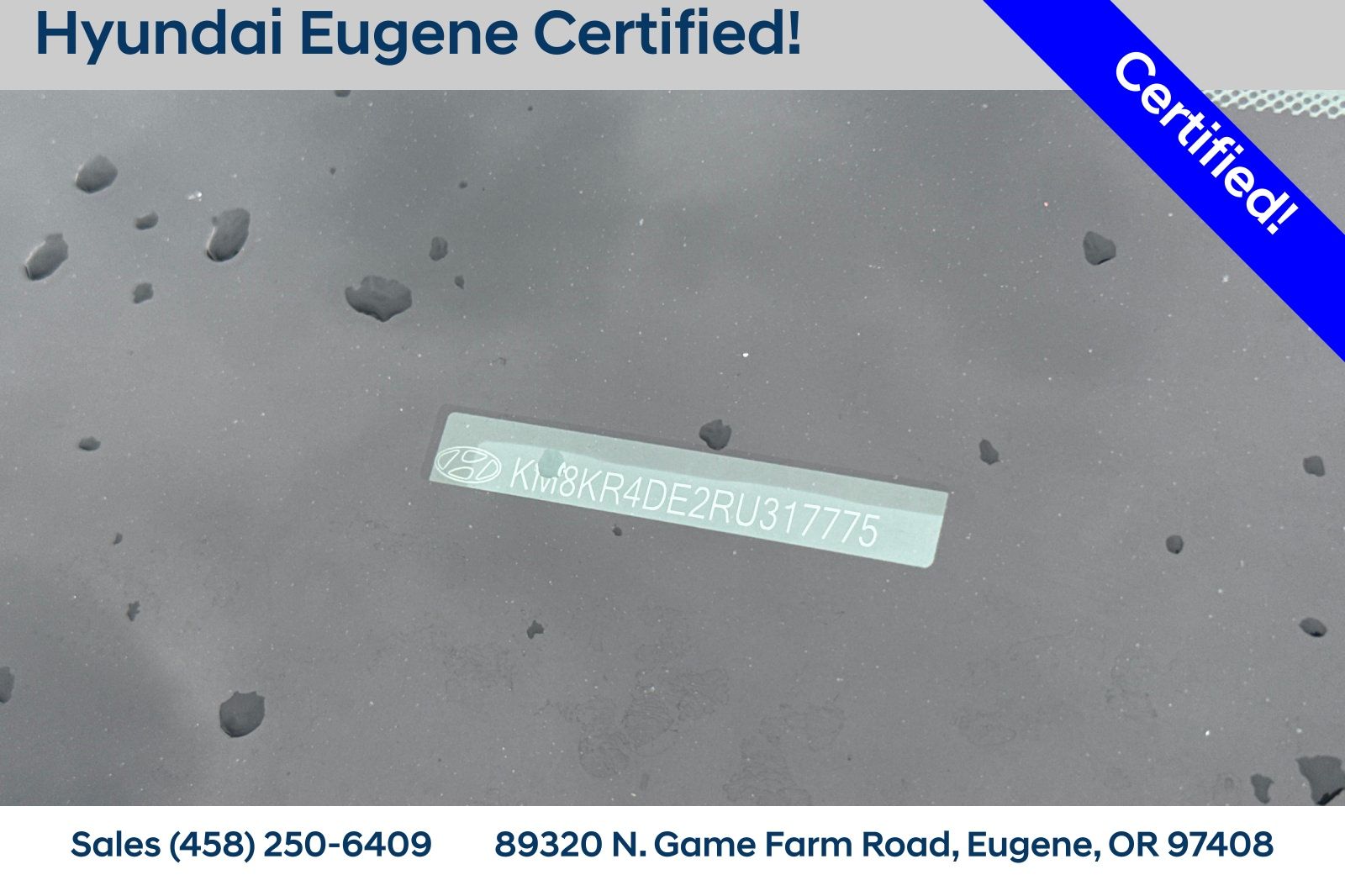 Certified 2024 Hyundai IONIQ 5 Limited with VIN KM8KR4DE2RU317775 for sale in Eugene, OR