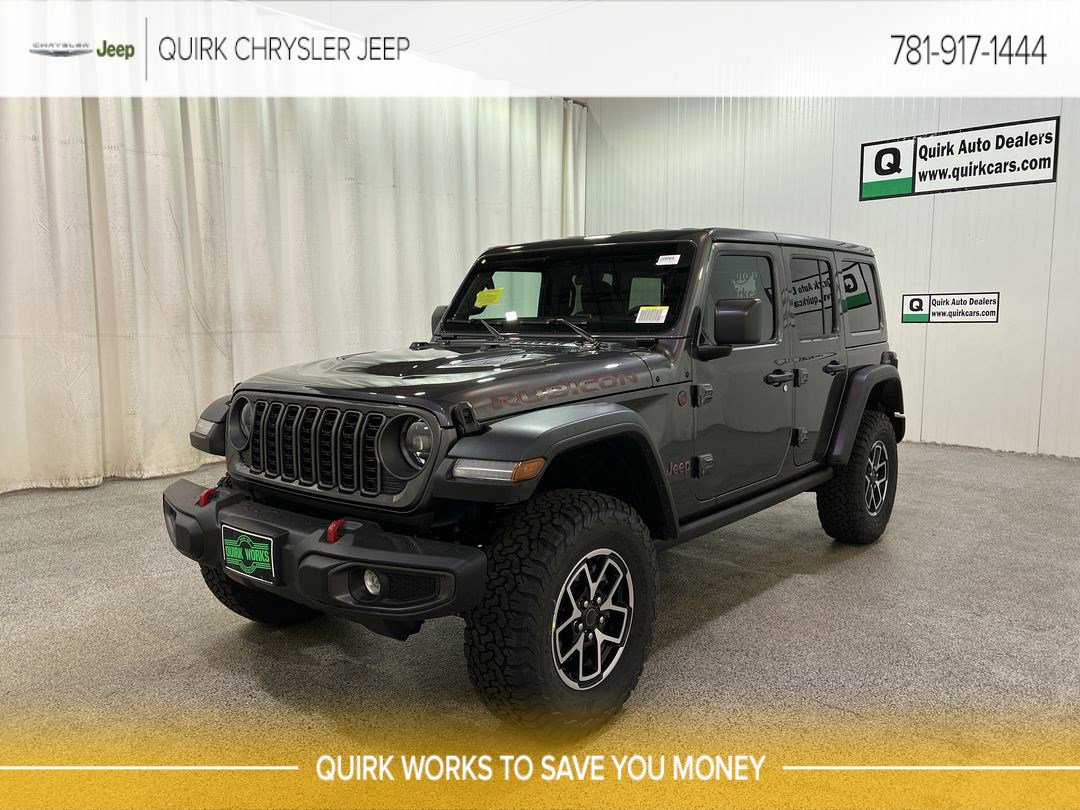 New 2025 Granite Crystal Metallic Clearcoat Jeep Rubicon image 4