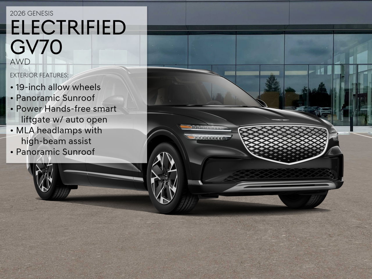 2026 Genesis Electrified GV70 Advanced photo 3
