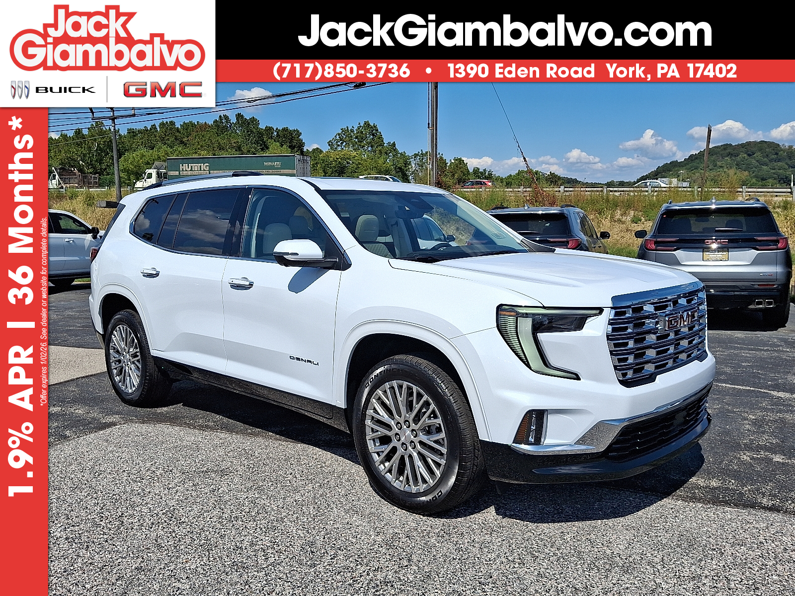 2026 GMC Acadia Denali's photo