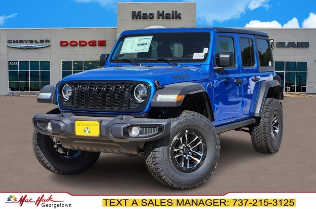 New 2025 Jeep Wrangler Willys Sport Utility in Georgetown