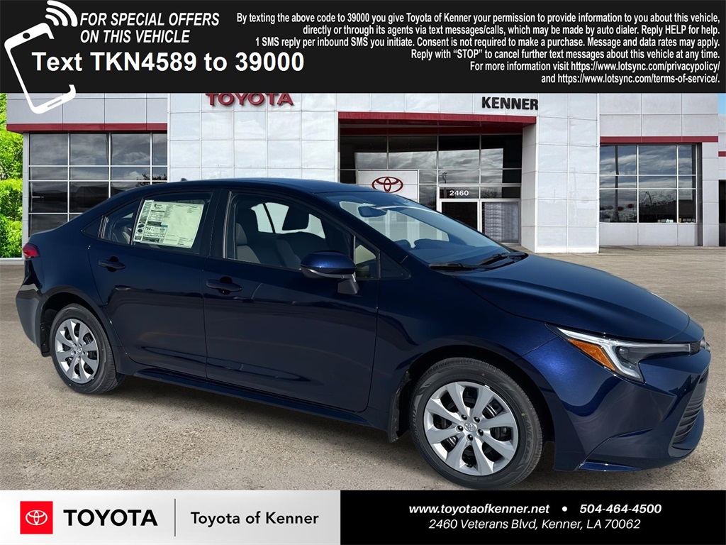 2026 Toyota Corolla LE's photo