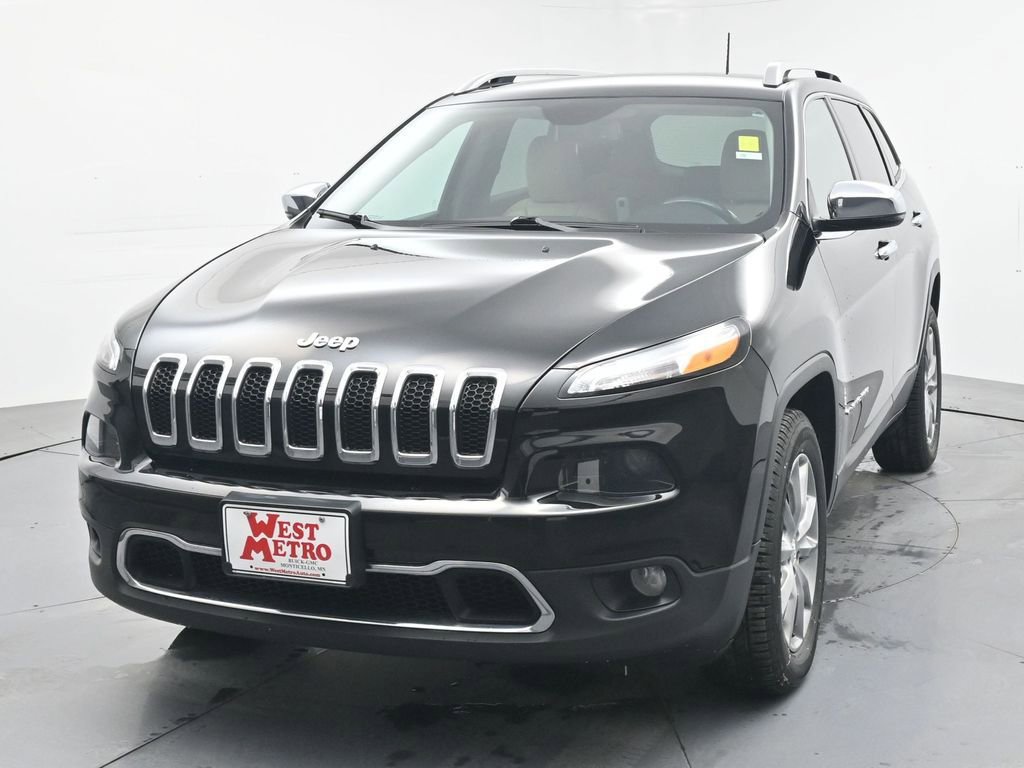 Used 2018 Jeep Cherokee Limited with VIN 1C4PJMDB5JD554725 for sale in Monticello, Minnesota