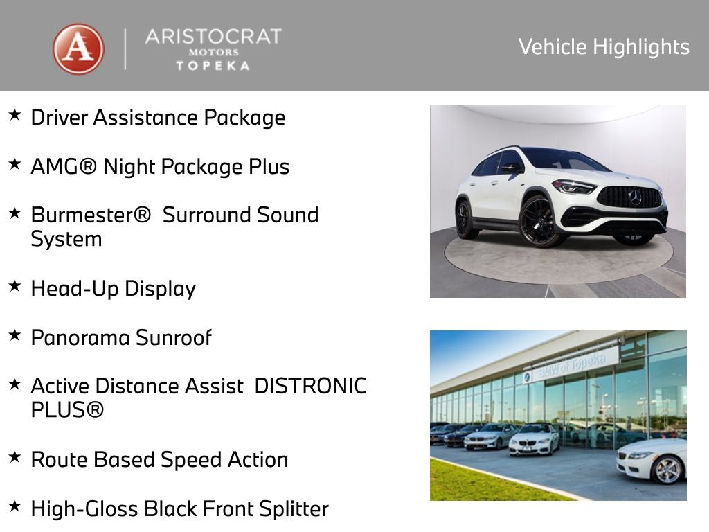 Used 2022 Mercedes-Benz GLA GLA45 AMG with VIN W1N4N5DB9NJ396175 for sale in Kansas City