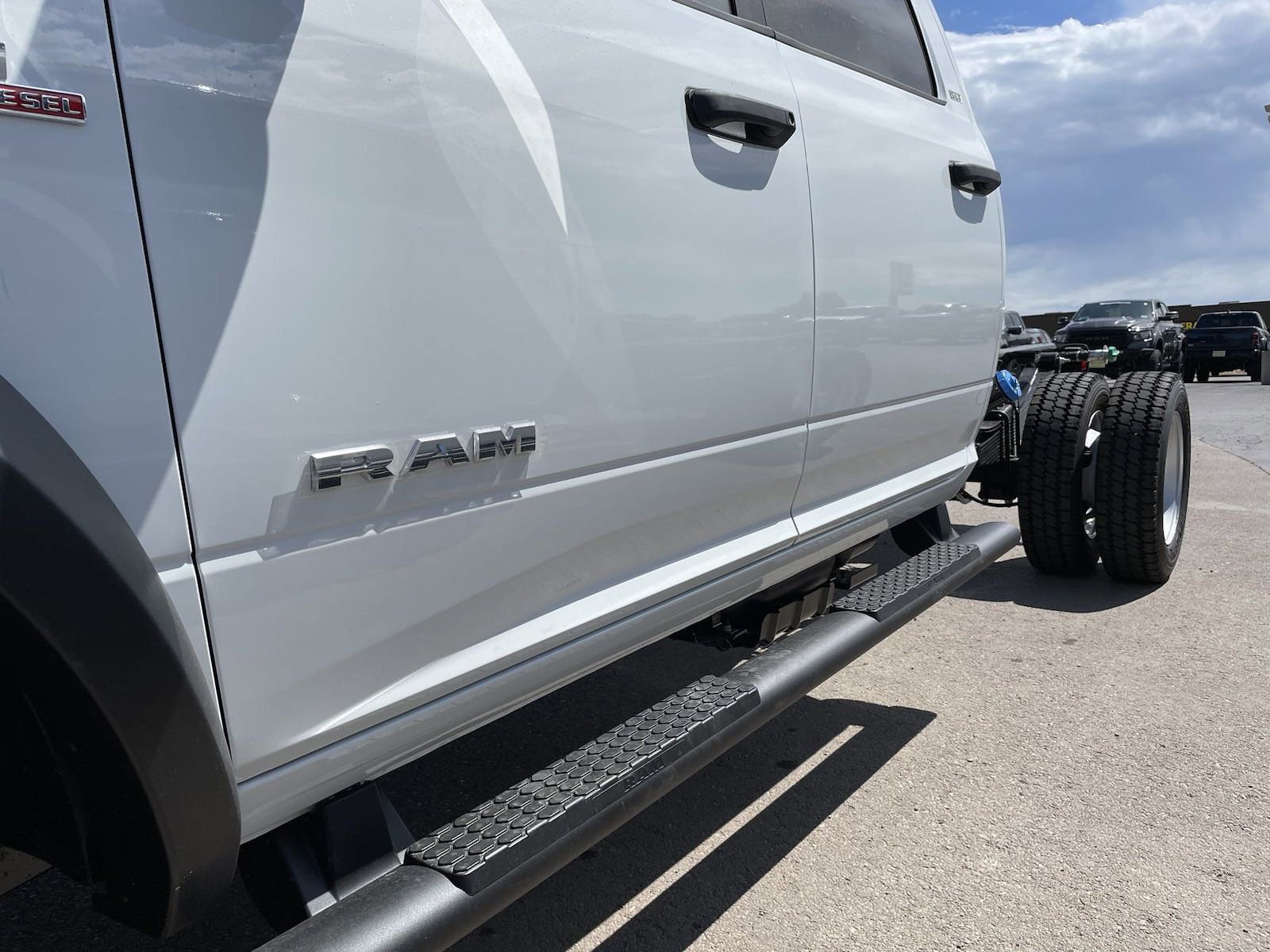 New 2024 Bright White Clearcoat Ram SLT image 6