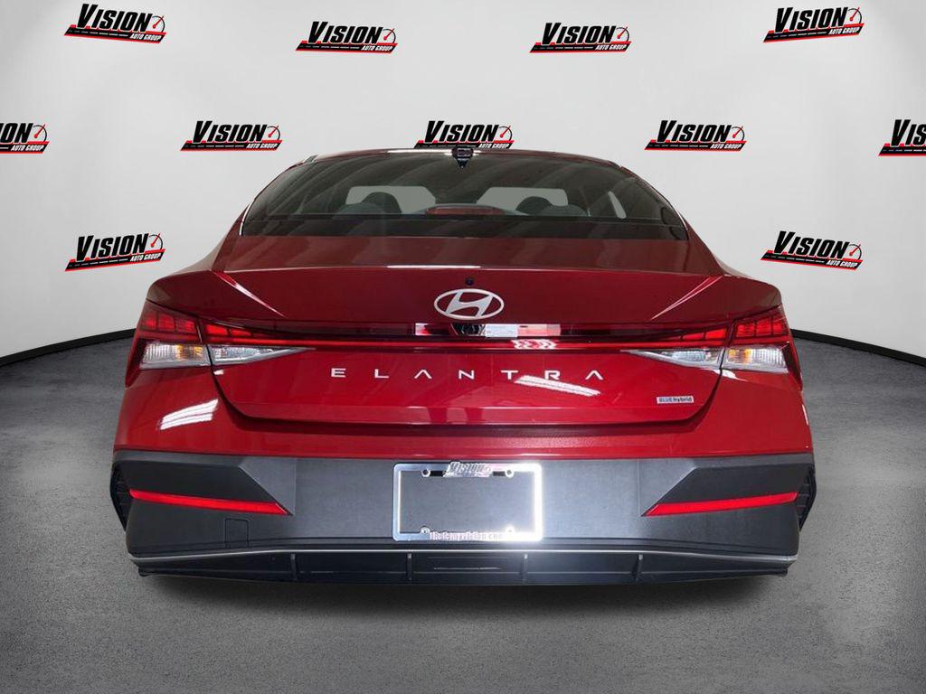 2025 Hyundai Elantra Hybrid Blue photo 4