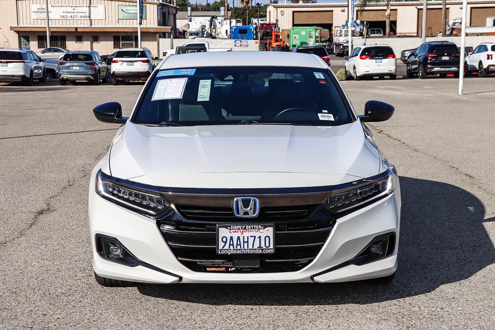 Certified 2022 Honda Accord Hybrid Sport with VIN 1HGCV3F24NA010638 for sale in Signal Hill, CA