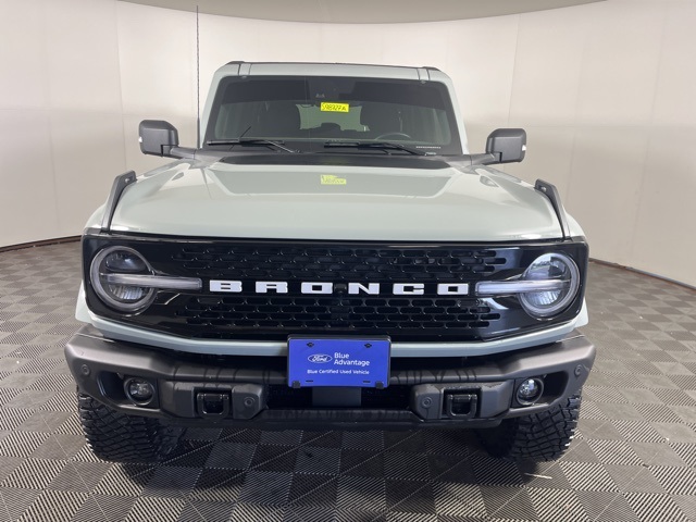 Certified 2023 Ford Bronco 4-Door Wildtrak with VIN 1FMEE5DP3PLB29849 for sale in Shakopee, Minnesota