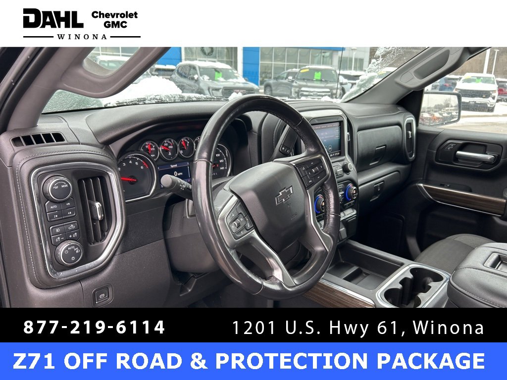 Used 2021 Chevrolet Silverado 1500 RST with VIN 3GCUYEED4MG132487 for sale in Winona, Minnesota