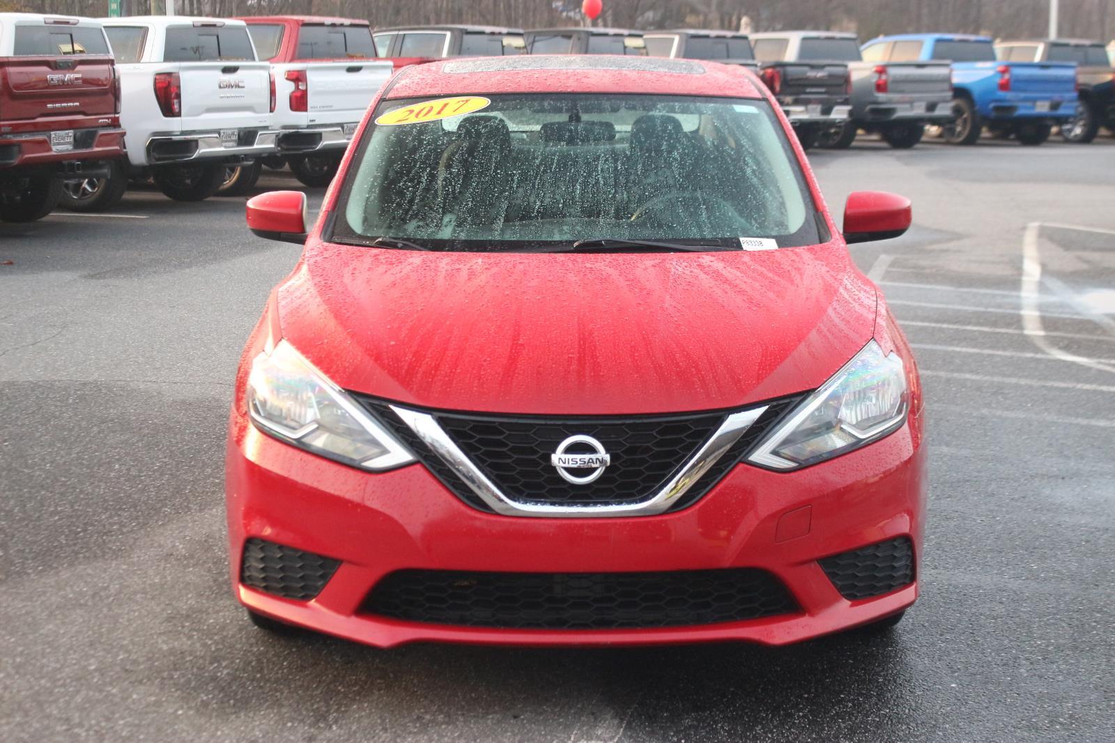 Used 2017 Nissan Sentra SV with VIN 3N1AB7AP9HY391365 for sale in Morganton, NC
