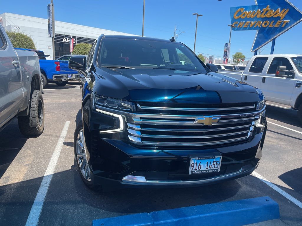 Image of Pre-Owned 2022 Chevrolet Tahoe High Country 4WD 4D Sport Utility