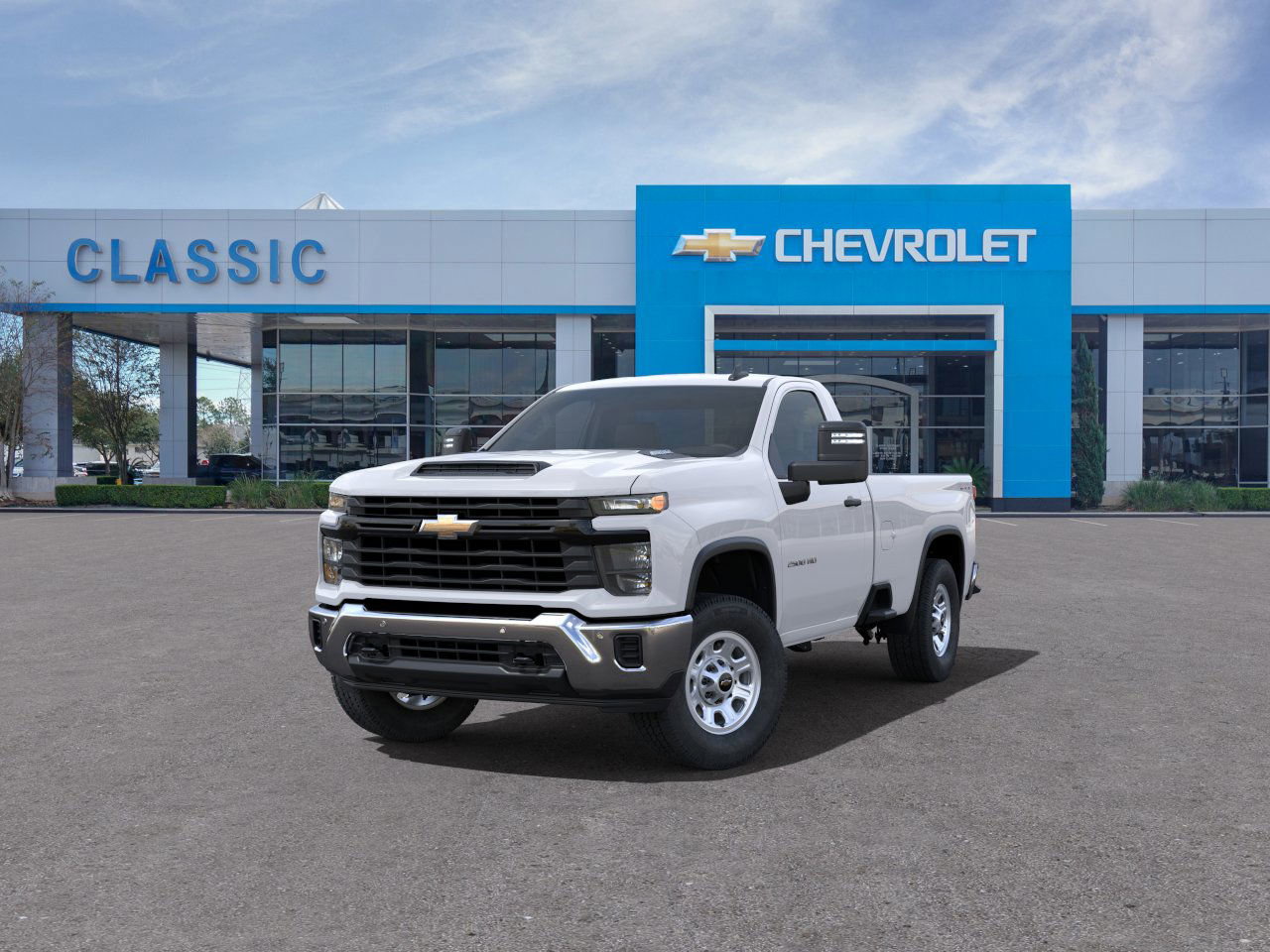 2025 Chevrolet Silverado 2500 HD WT White at Classic Elite Chevrolet Hwy 6