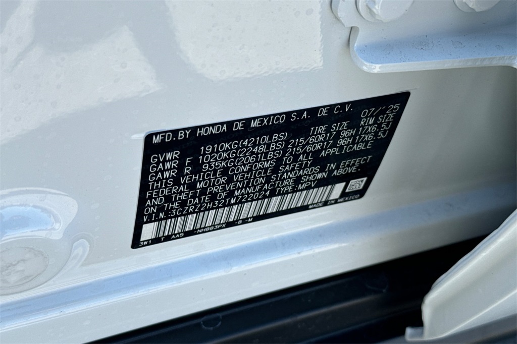 2026 Honda HR-V LX photo 28