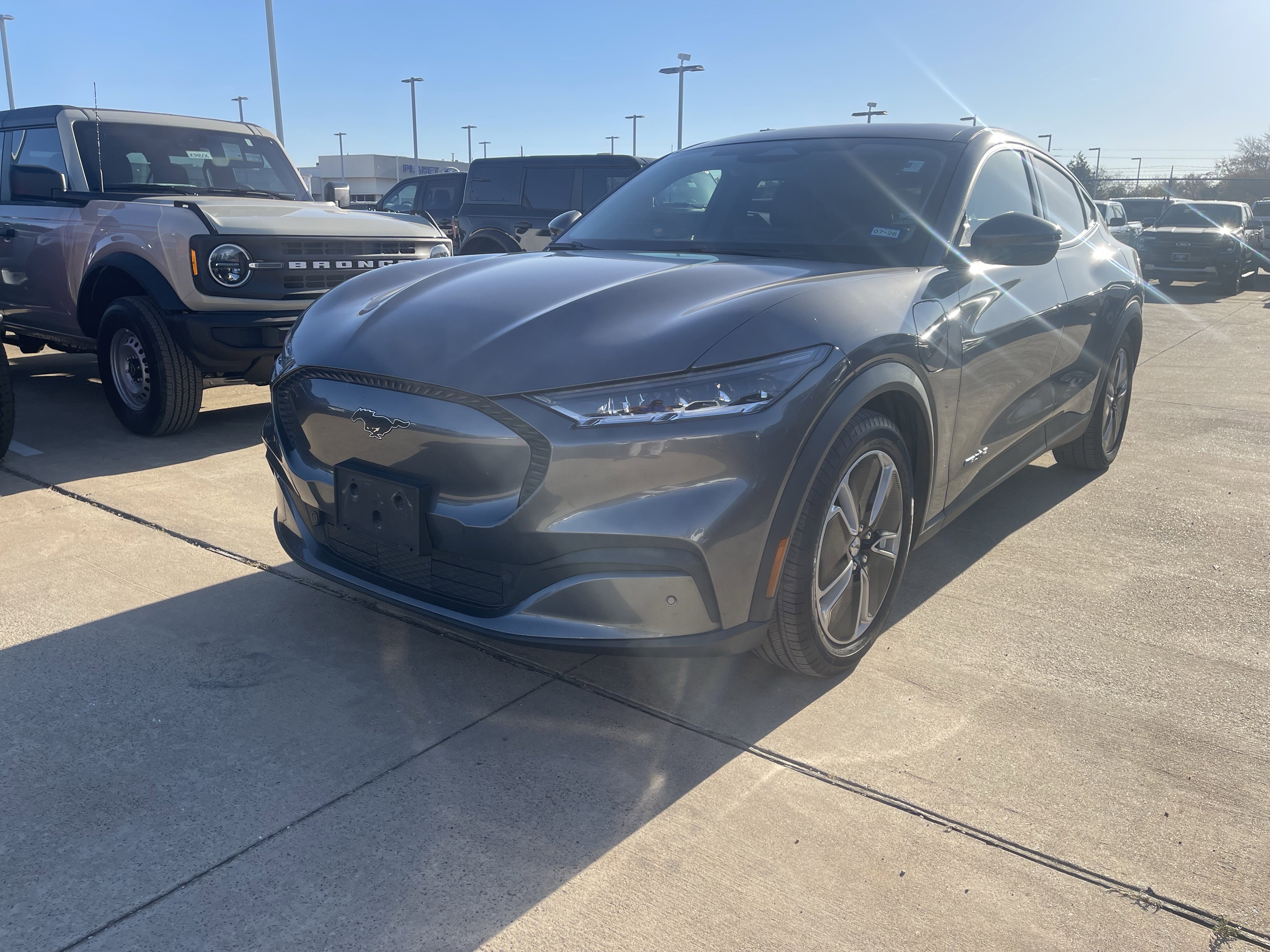 Used 2021 Ford Mustang Mach-E Select RWD with VIN 3FMTK1RM9MMA19566 for sale in Dallas, TX