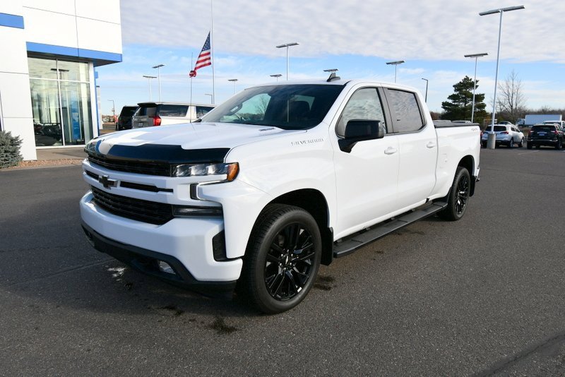 Used 2021 Chevrolet Silverado 1500 RST with VIN 1GCUYEET4MZ424938 for sale in North Branch, Minnesota