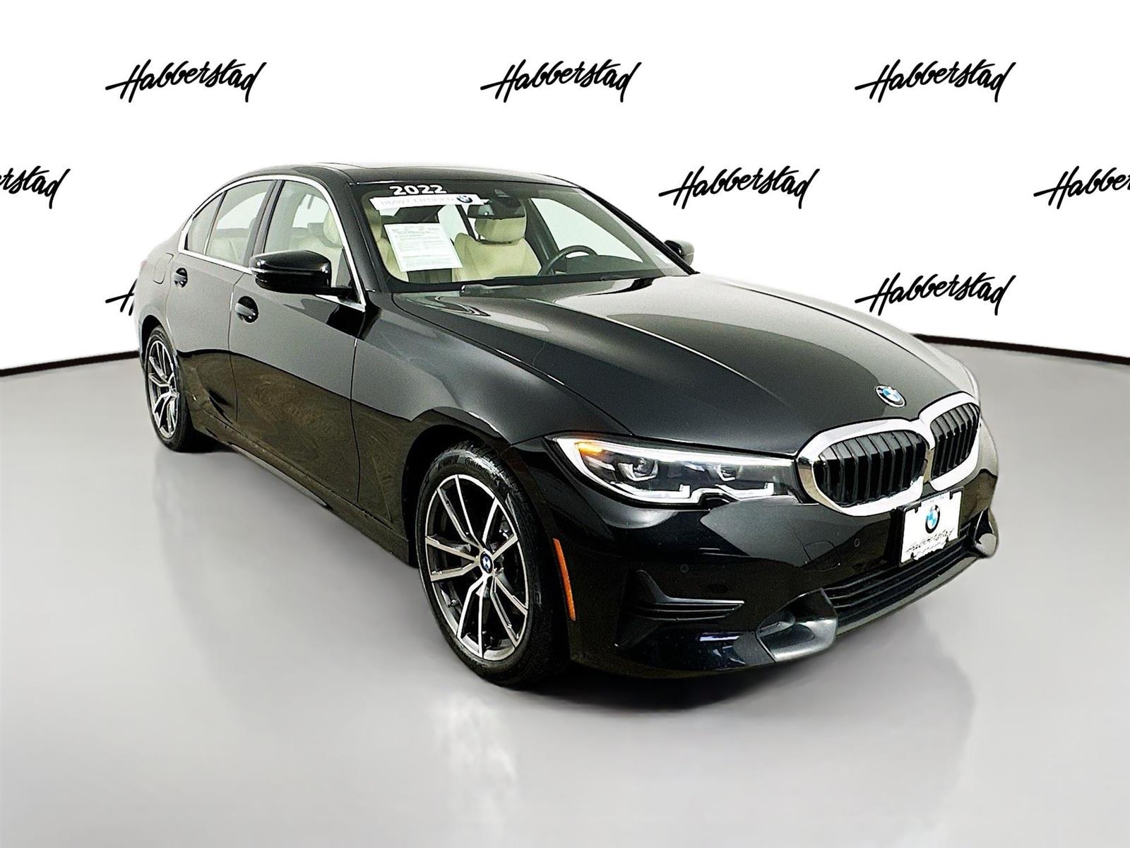 Certified Used 2022 Jet Black BMW 330i xDrive image 3