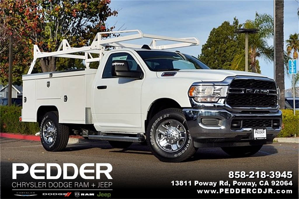 New 2024 Bright White Clear-Coat Exterior Paint RAM Tradesman image 1