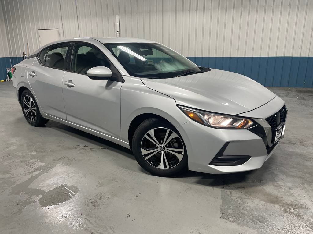 Used 2022 Nissan Sentra SV with VIN 3N1AB8CV7NY256706 for sale in Center Point, IA