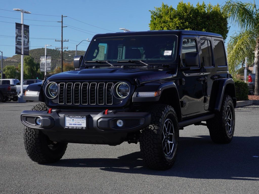 New 2026 Black Clear-Coat Exterior Paint Jeep Rubicon image 8