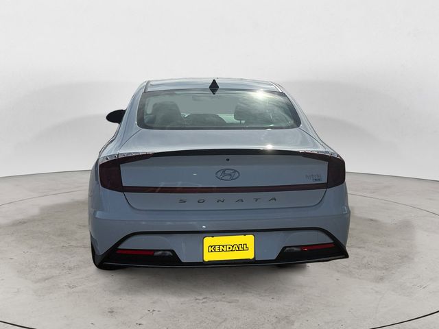 2023 Hyundai Sonata Hybrid Blue photo 4