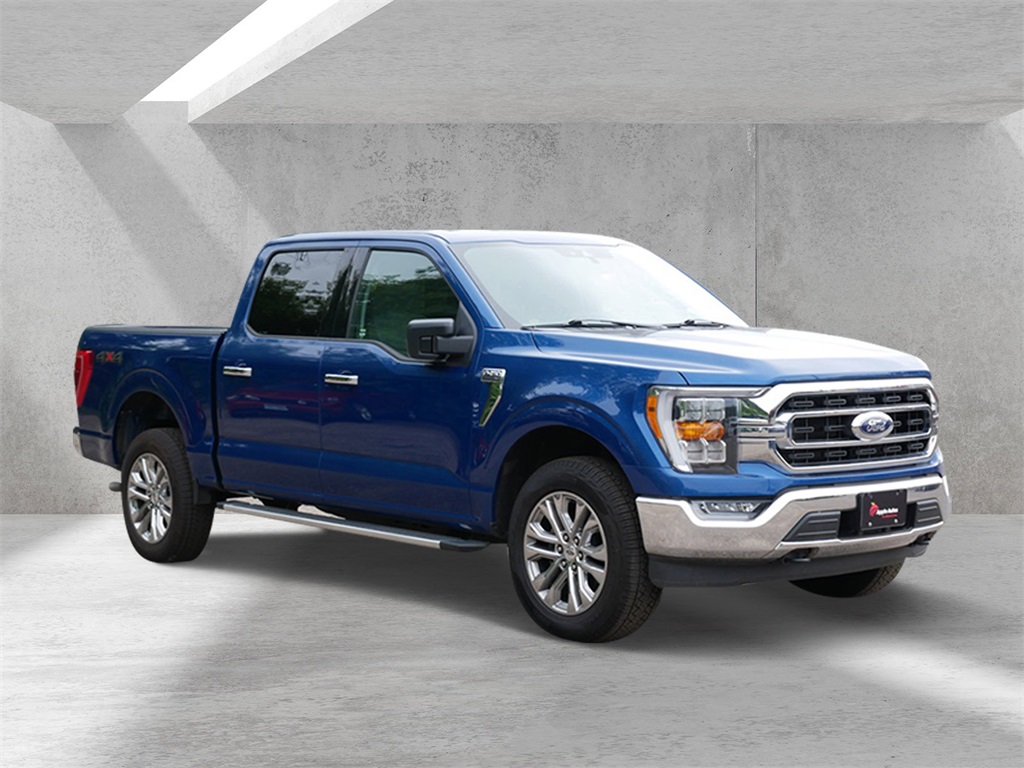 Certified 2022 Ford F-150 XLT with VIN 1FTFW1E87NFA71004 for sale in White Bear Lake, Minnesota