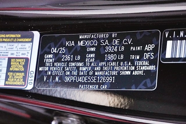 Used 2025 Black Kia EX image 30