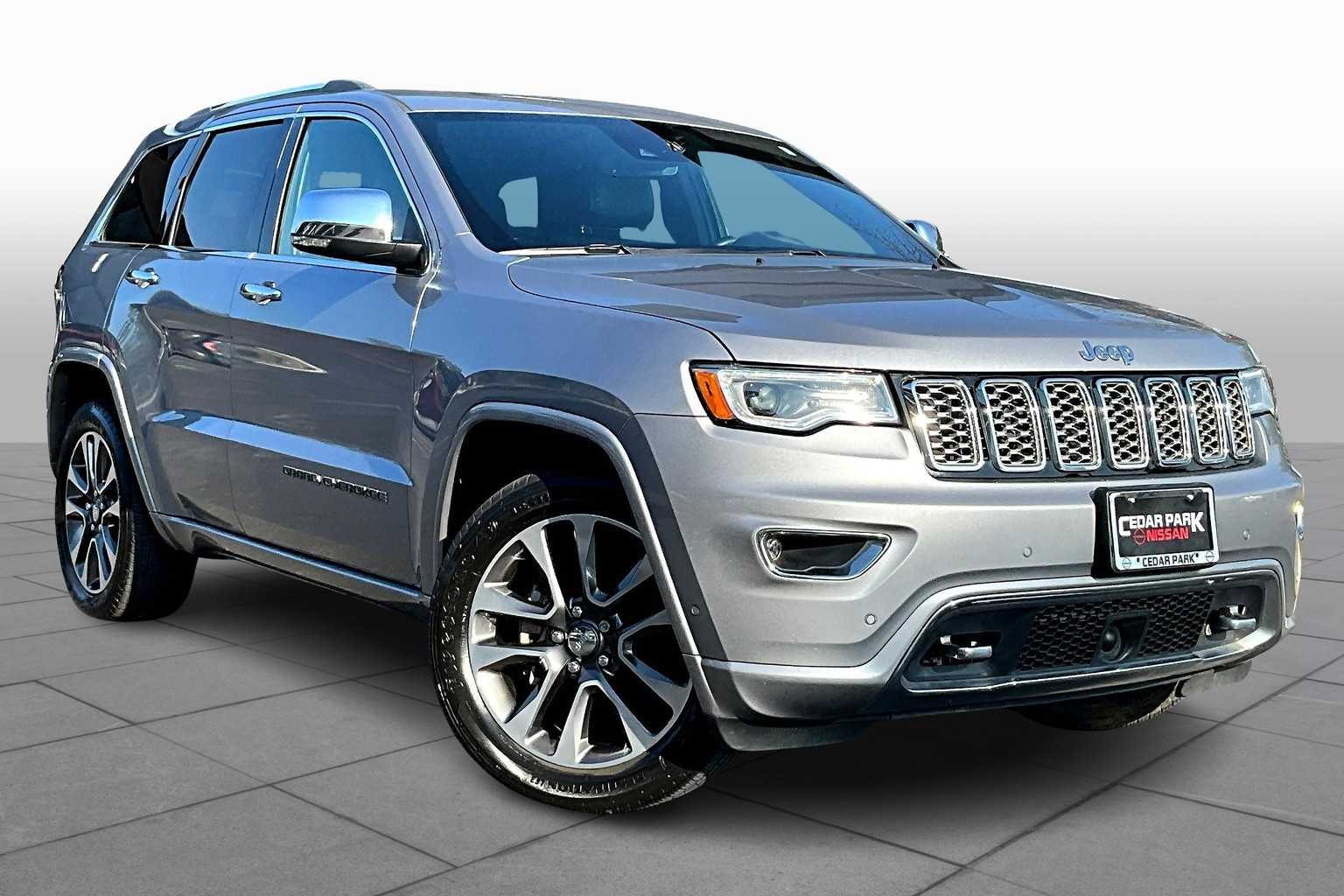 Used 2018 Jeep Grand Cherokee Overland with VIN 1C4RJECG5JC481034 for sale in Cedar Park, TX