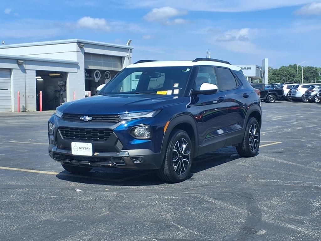 Used 2022 Chevrolet Trailblazer Activ with VIN KL79MSSL4NB121430 for sale in Kansas City
