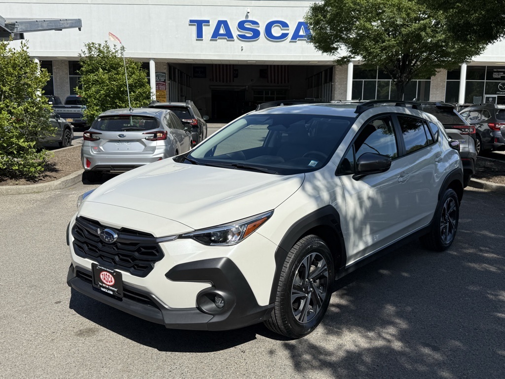 Used 2024 Crystal White Pearl Subaru Premium image 1