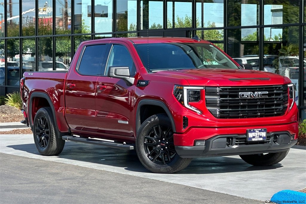 Used 2024 Volcanic Red Tintcoat GMC Elevation image 1