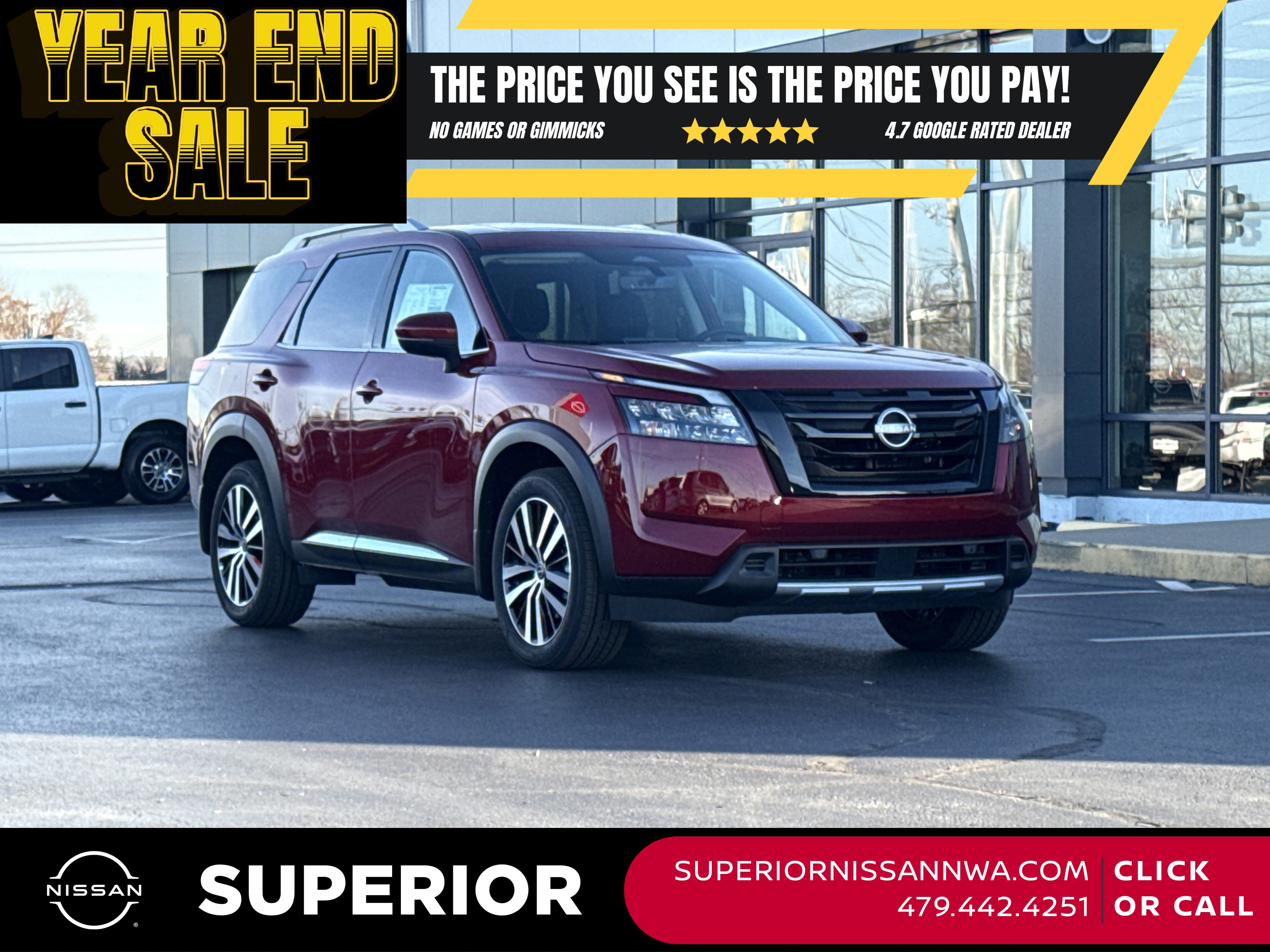 2025 Nissan Pathfinder Platinum's photo