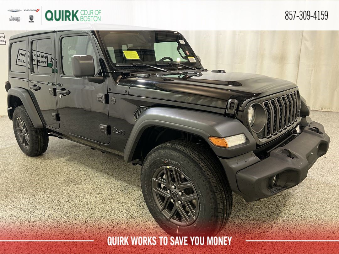 New 2025 Black Clearcoat Jeep Sport S image 1
