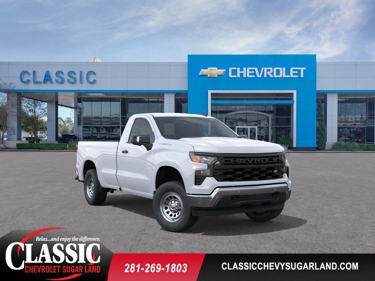 2026 Chevrolet Silverado 1500 WT White at Browns Ford of Amsterdam
