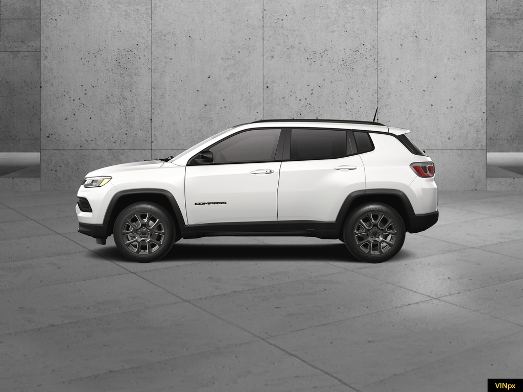 New 2026 Bright White Clear-Coat Exterior Paint Jeep Latitude image 2