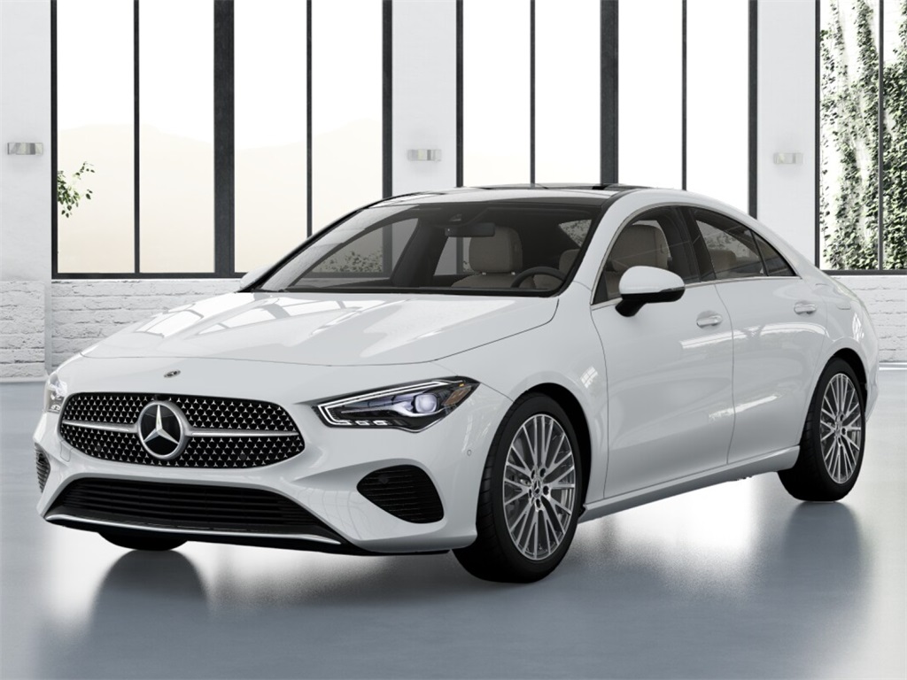 New 2025 White Mercedes-Benz CLA 250 image 1