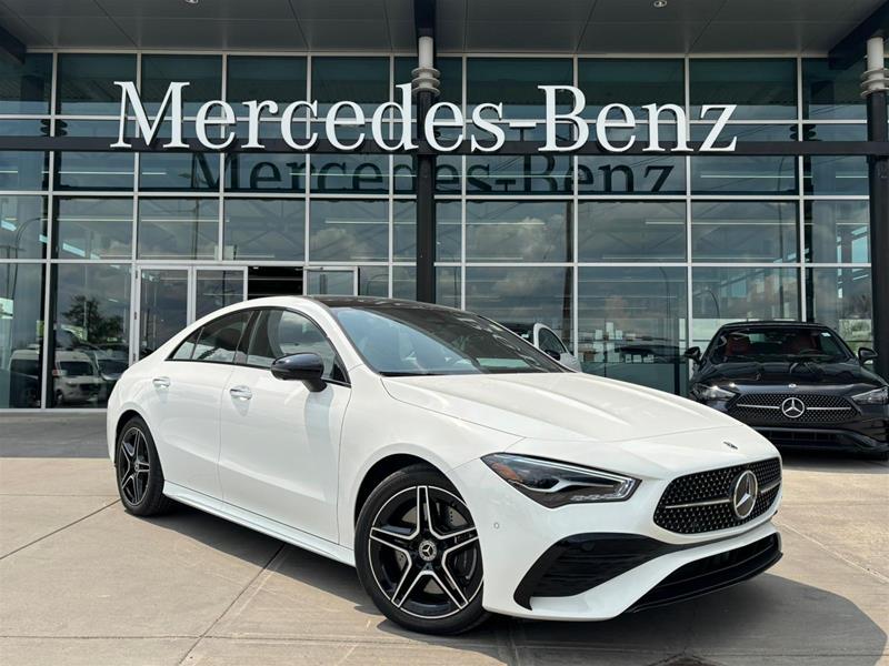 New 2025 Polar White Mercedes-Benz CLA250 image 1