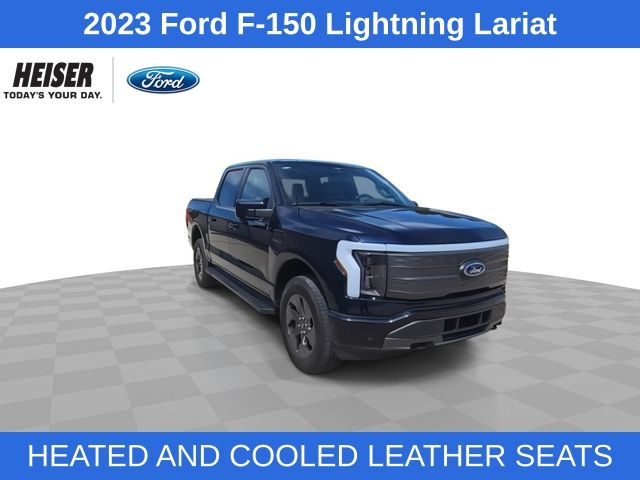 Used 2023 Ford F-150 Lightning Lariat with VIN 1FTVW1EL4PWG39955 for sale in Glendale, WI