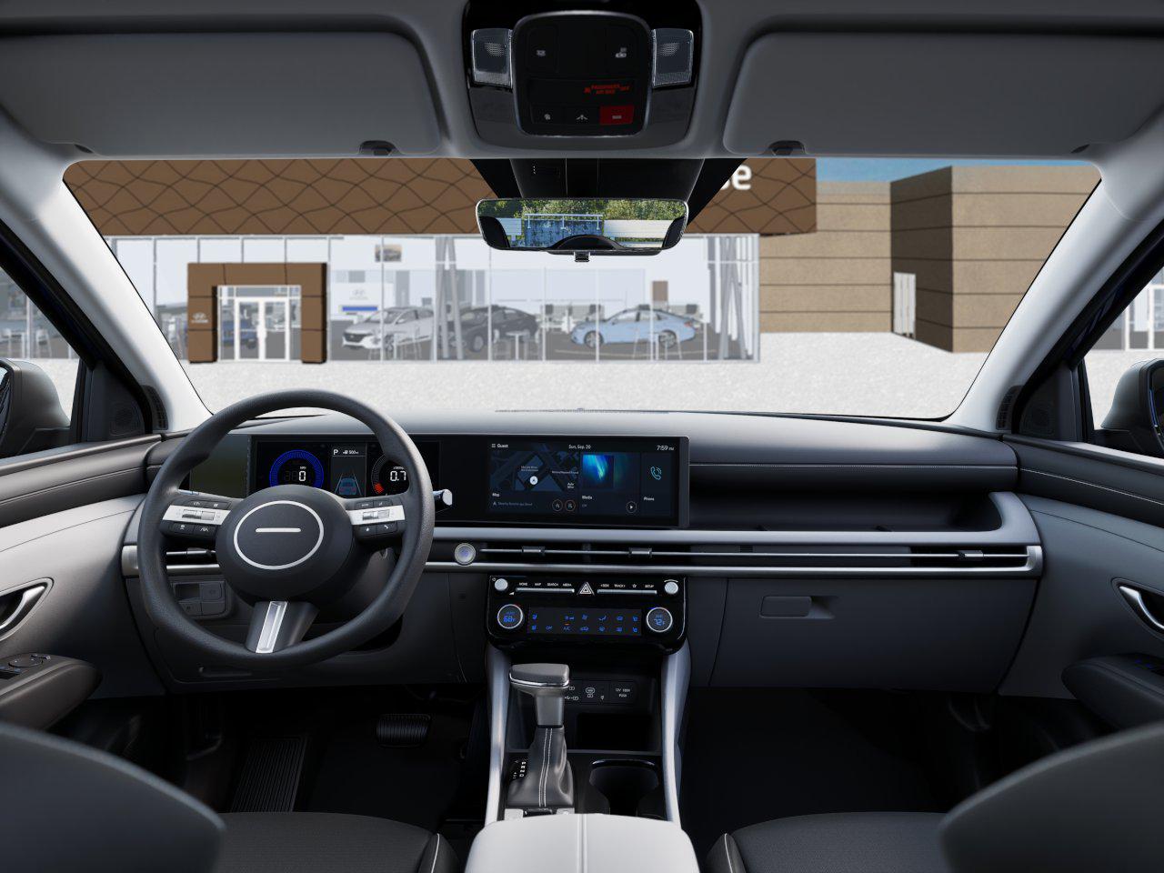 New 2025 Atlantis Blue Hyundai SEL FWD image 11