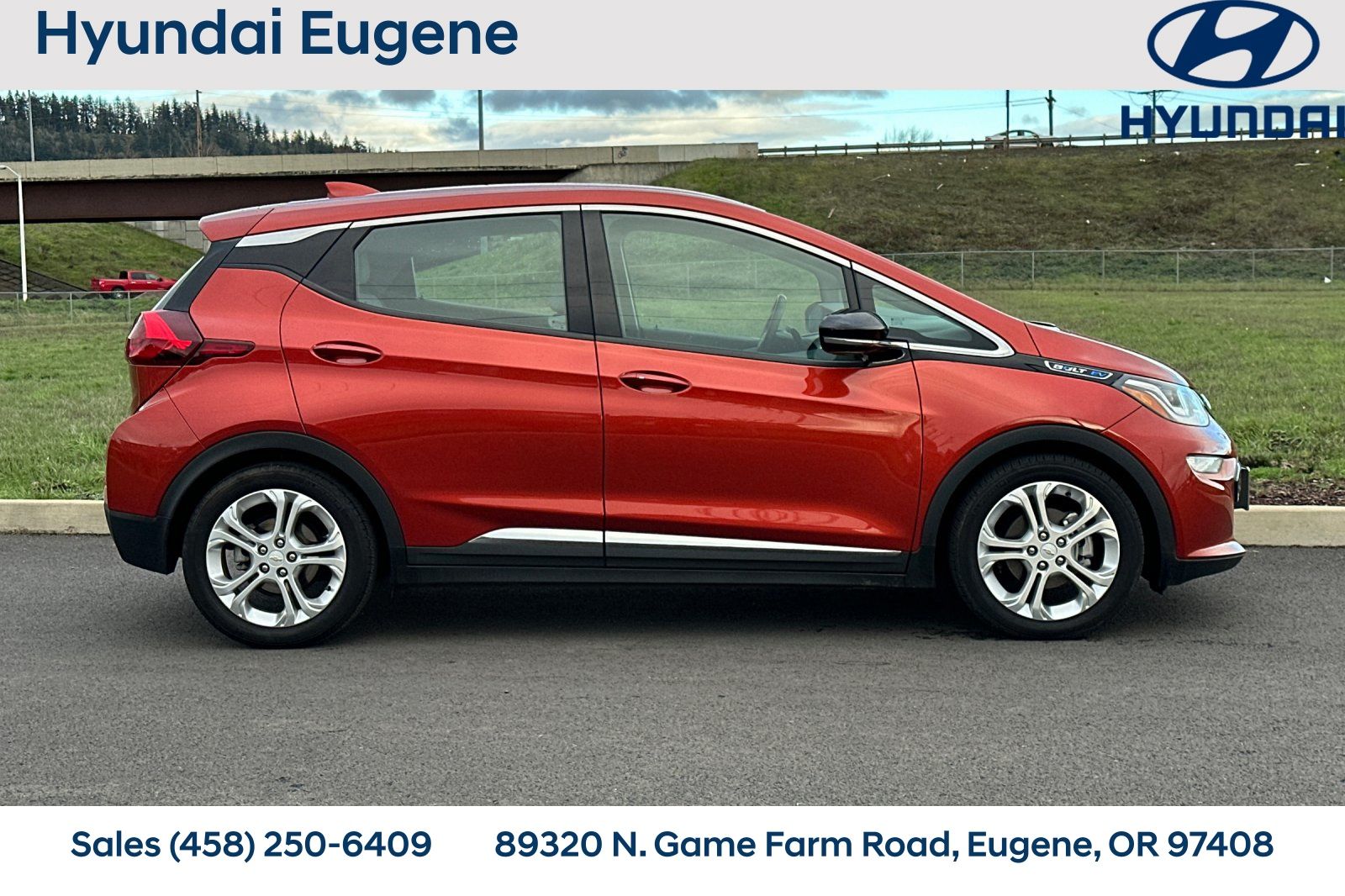 Used 2020 Chevrolet Bolt EV LT with VIN 1G1FY6S04L4110204 for sale in Eugene, OR