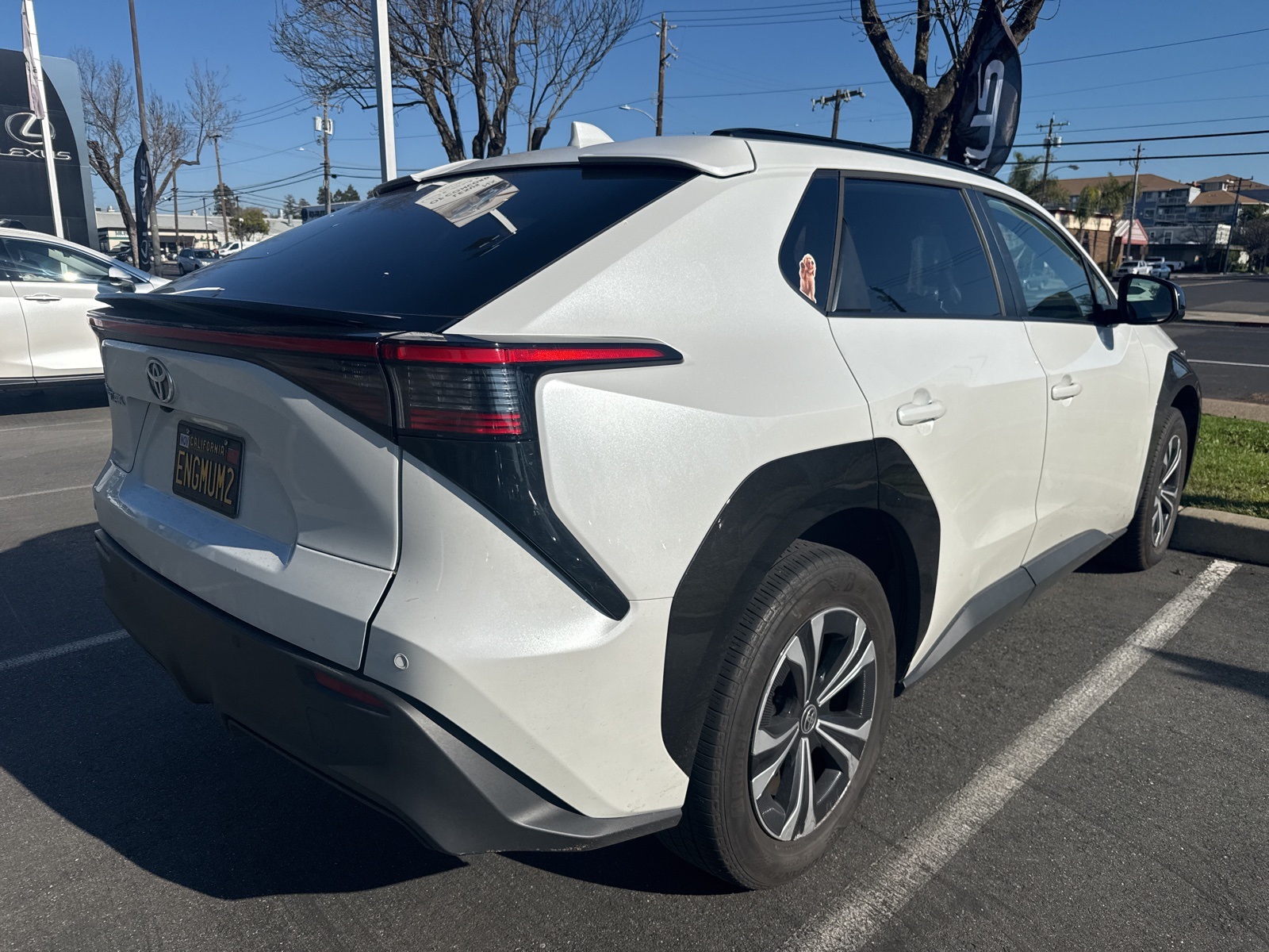 Used 2023 Toyota bZ4X XLE with VIN JTMAAAAA8PA027238 for sale in Concord, CA