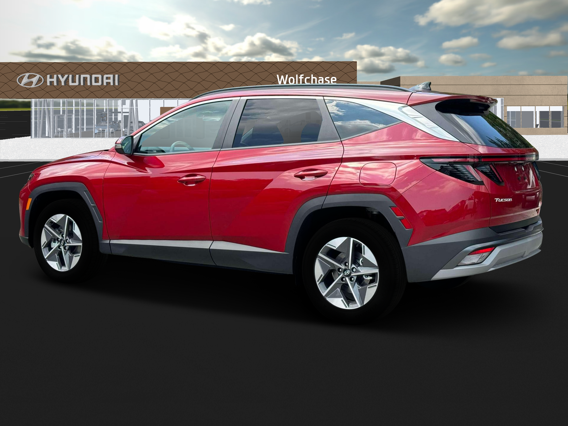 New 2025 Red Hyundai SEL Convenience FWD image 4