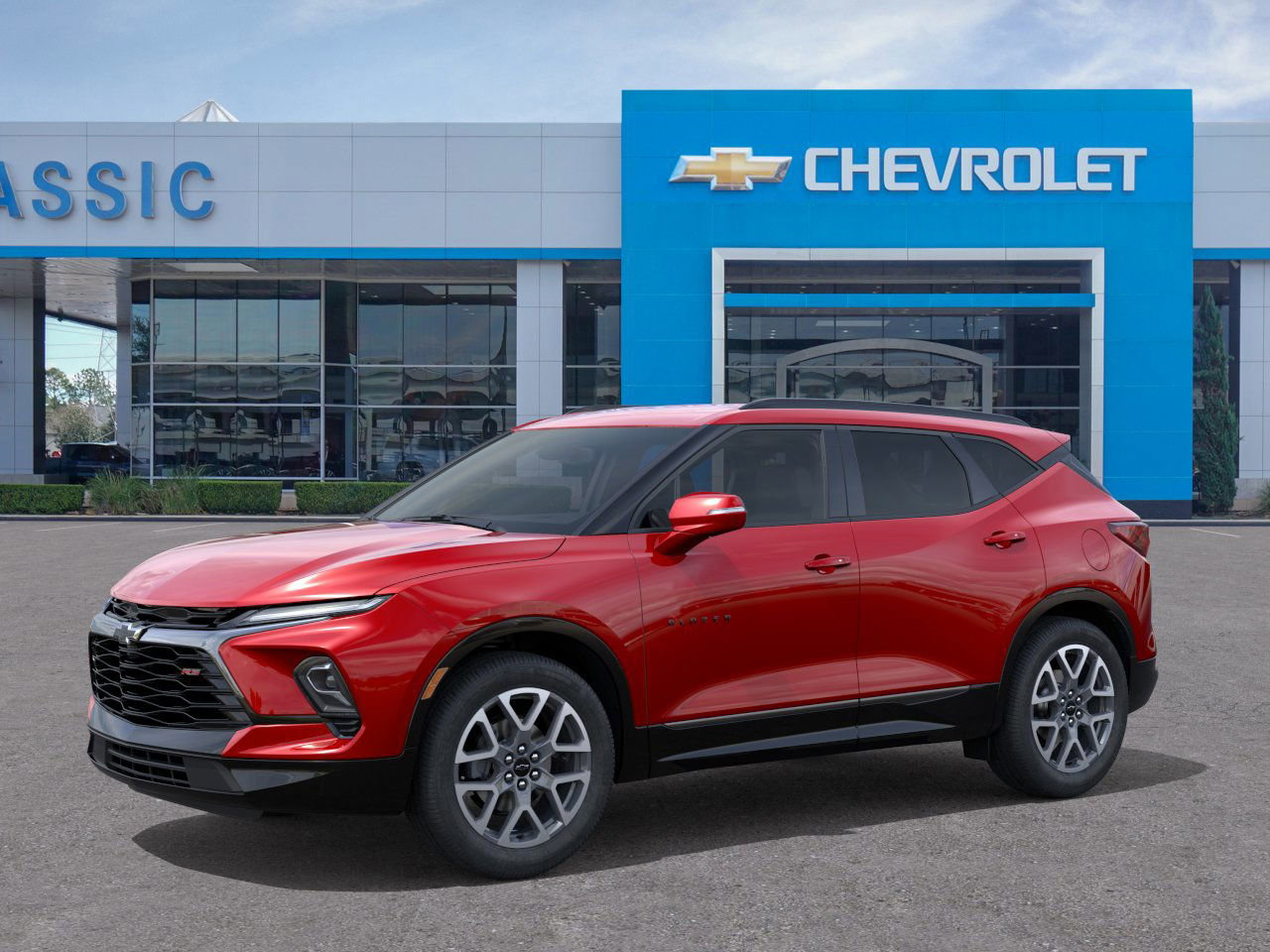 2025 Chevrolet Blazer RS Red at Robbins Nissan