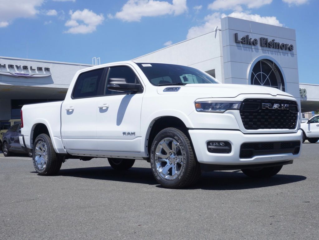 New 2026 Bright White Clear-Coat Exterior Paint RAM Big Horn Sport Appearance Edition image 1