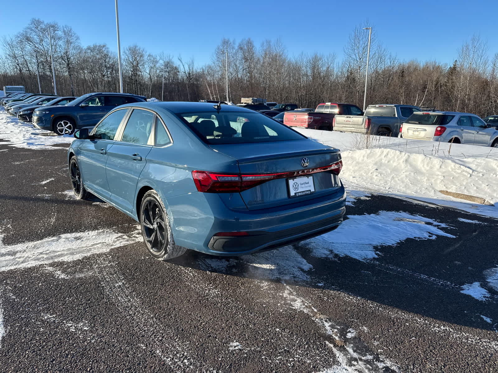 Certified 2025 Volkswagen Jetta SE with VIN 3VW7X7BU9SM069074 for sale in Hermantown, Minnesota