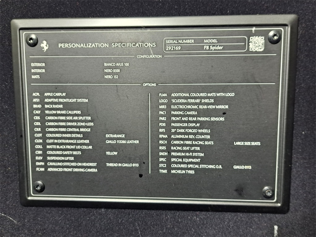 Certified Used 2023 Bianco Avus Ferrari Base image 14