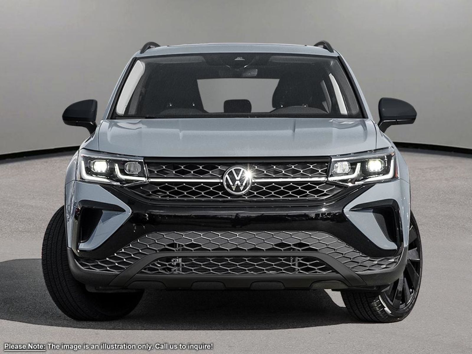 New 2024 Volkswagen Taos COMFORTLINE BLACK EDITION PURE GREY W/ BLACK